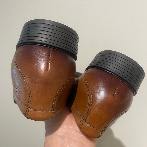 Clarks Men’s Whiddon Step Brown Leather Loafers Slip-On comfort New 10 main image 9